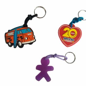 Chaveiro emborrachados Personalizados