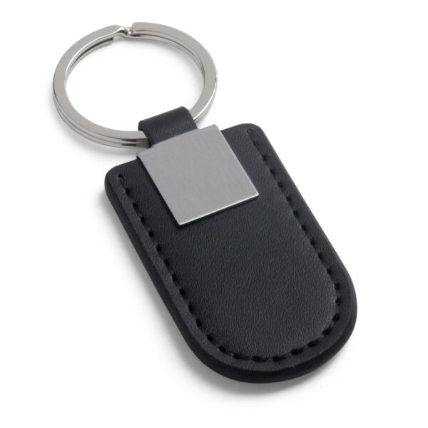 Chaveiro Metal E Couro Empresarial - Image 2